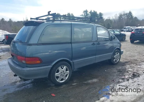 1992 Toyota Previa Le from USA, damaged, VIN JT3AC12R8N1038918